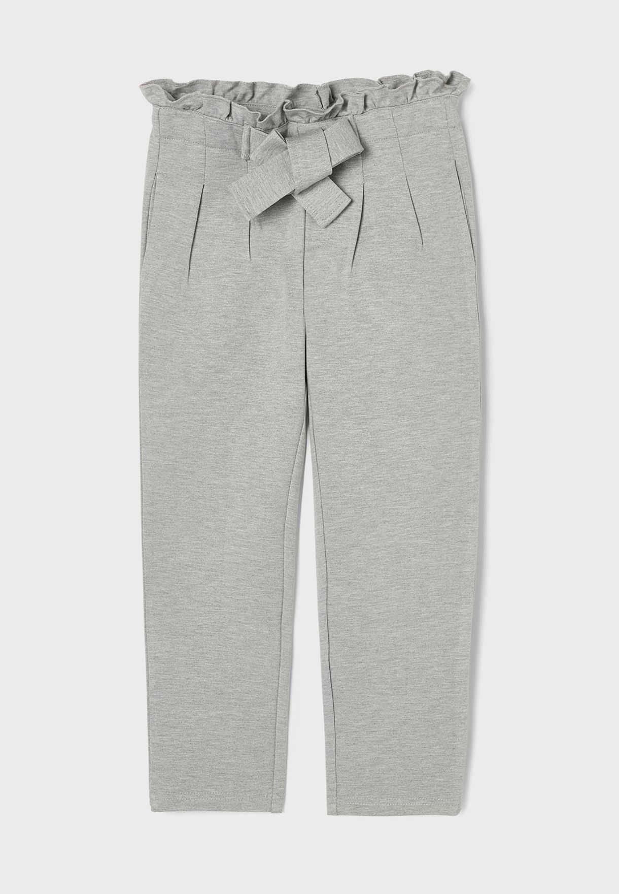 ruffle waist sweatpants