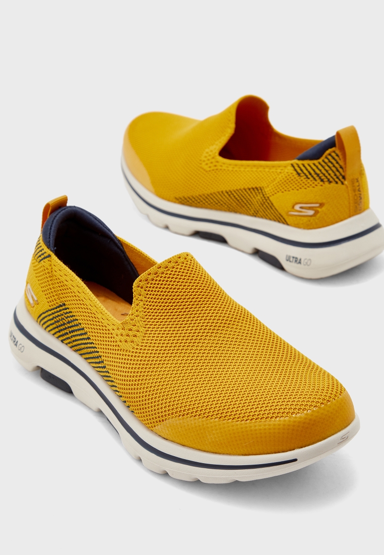 Buy Skechers yellow Go Walk 5 for Men 