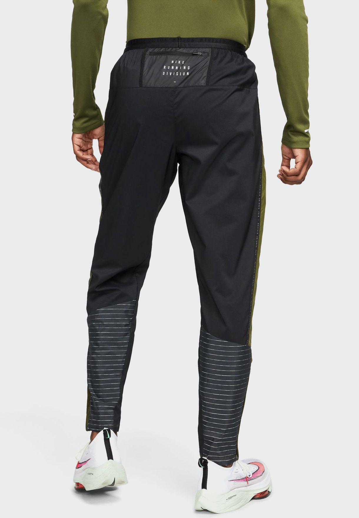 Buy Nike green Storm-Fit Run Division Phenom Elite Flash Pants for Men ...