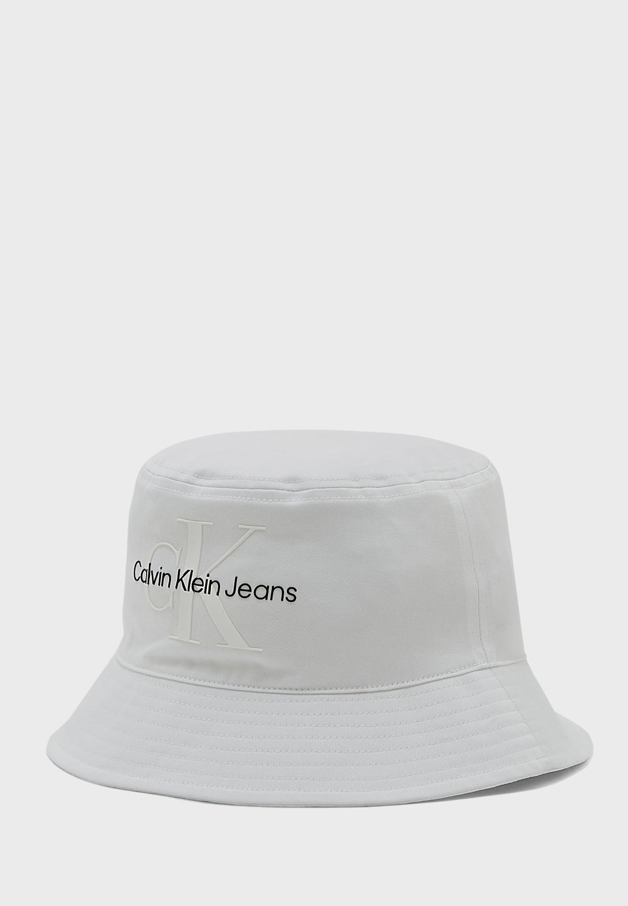 Buy Calvin Klein Jeans white Monogram Bucket Hat for Women in Dubai, Abu  Dhabi
