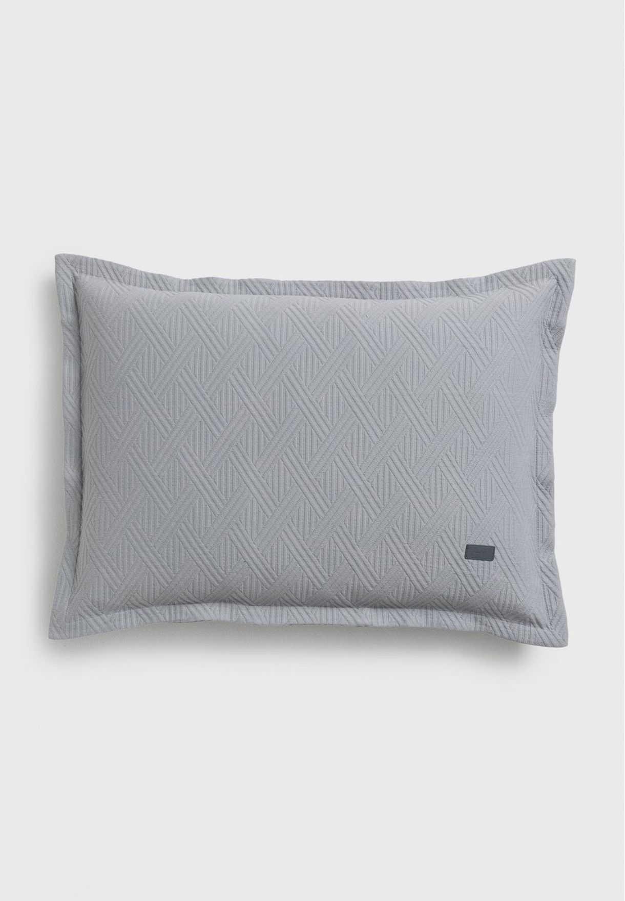Standard Grey Vic Bed Cushion Cover