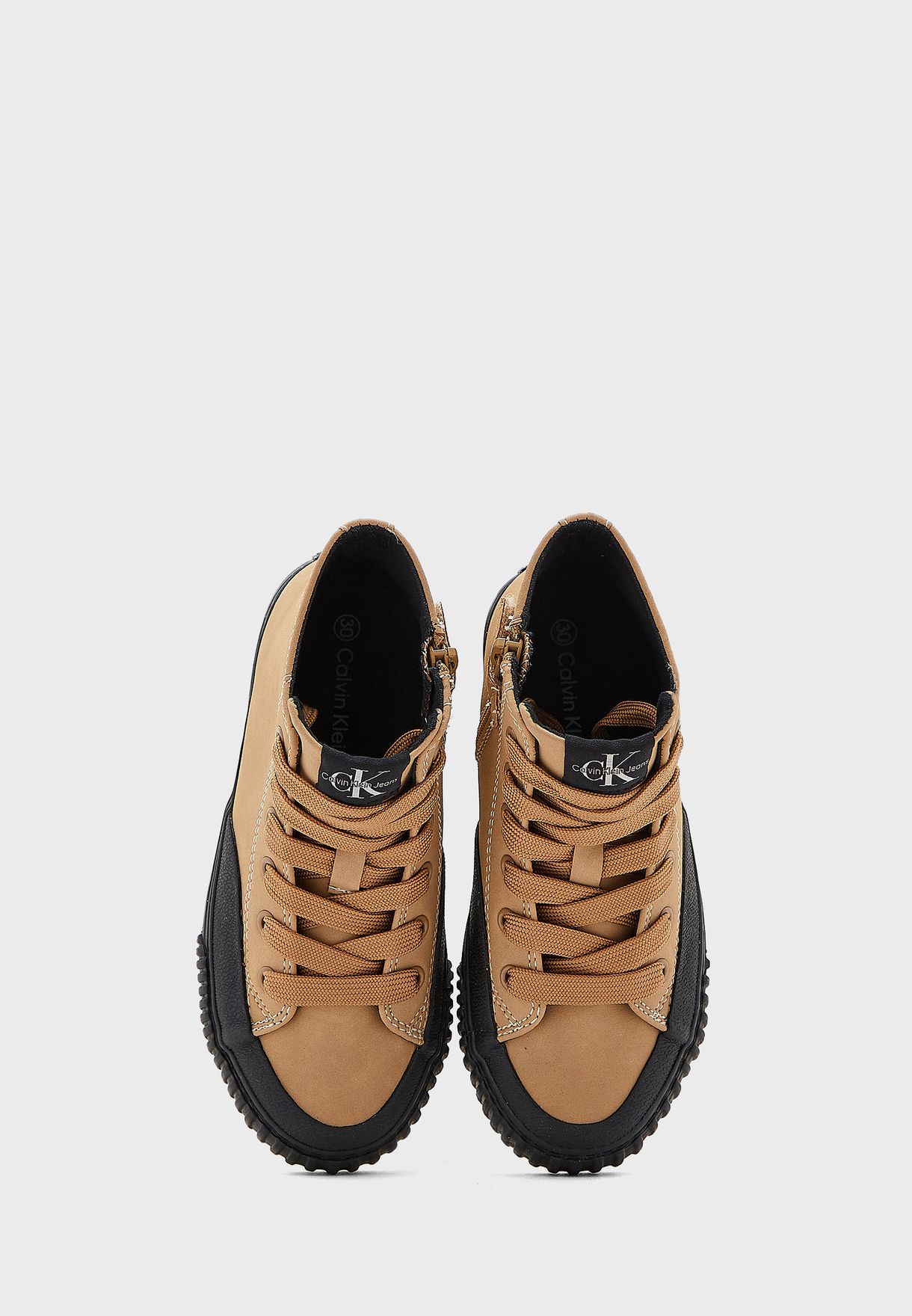 Kids High Top Lace Up Sneakers