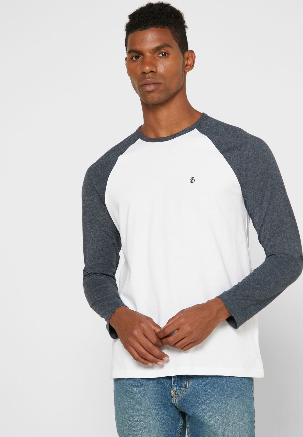 burton raglan t shirt