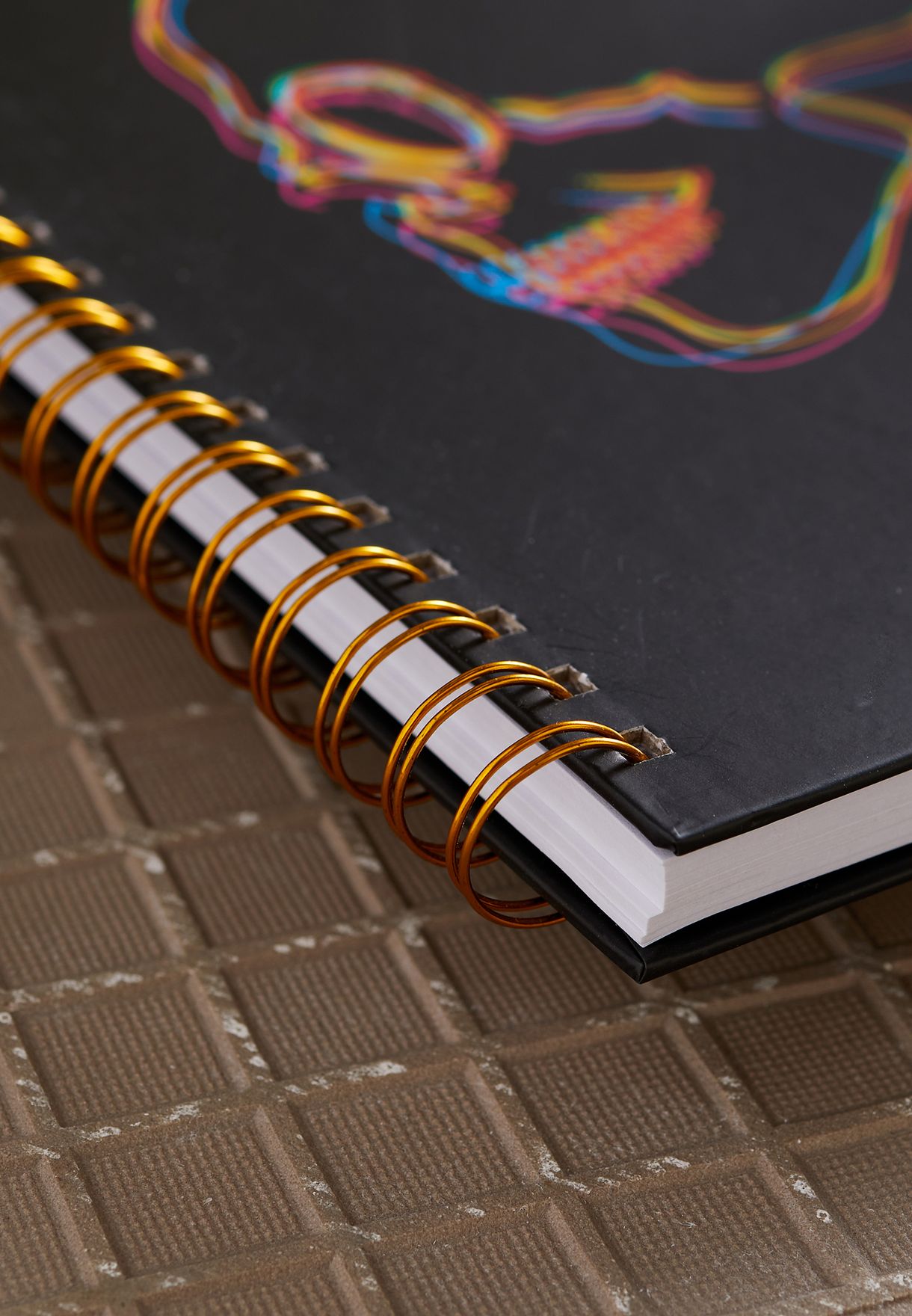 A4 Skull Notebook