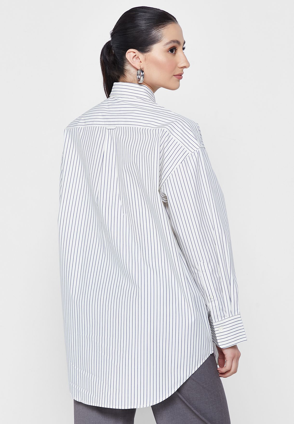Striped Button Down Shirt