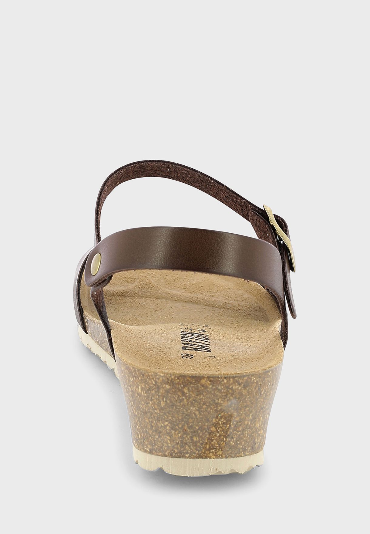Wodonga Strappy Mid Heel Wedges