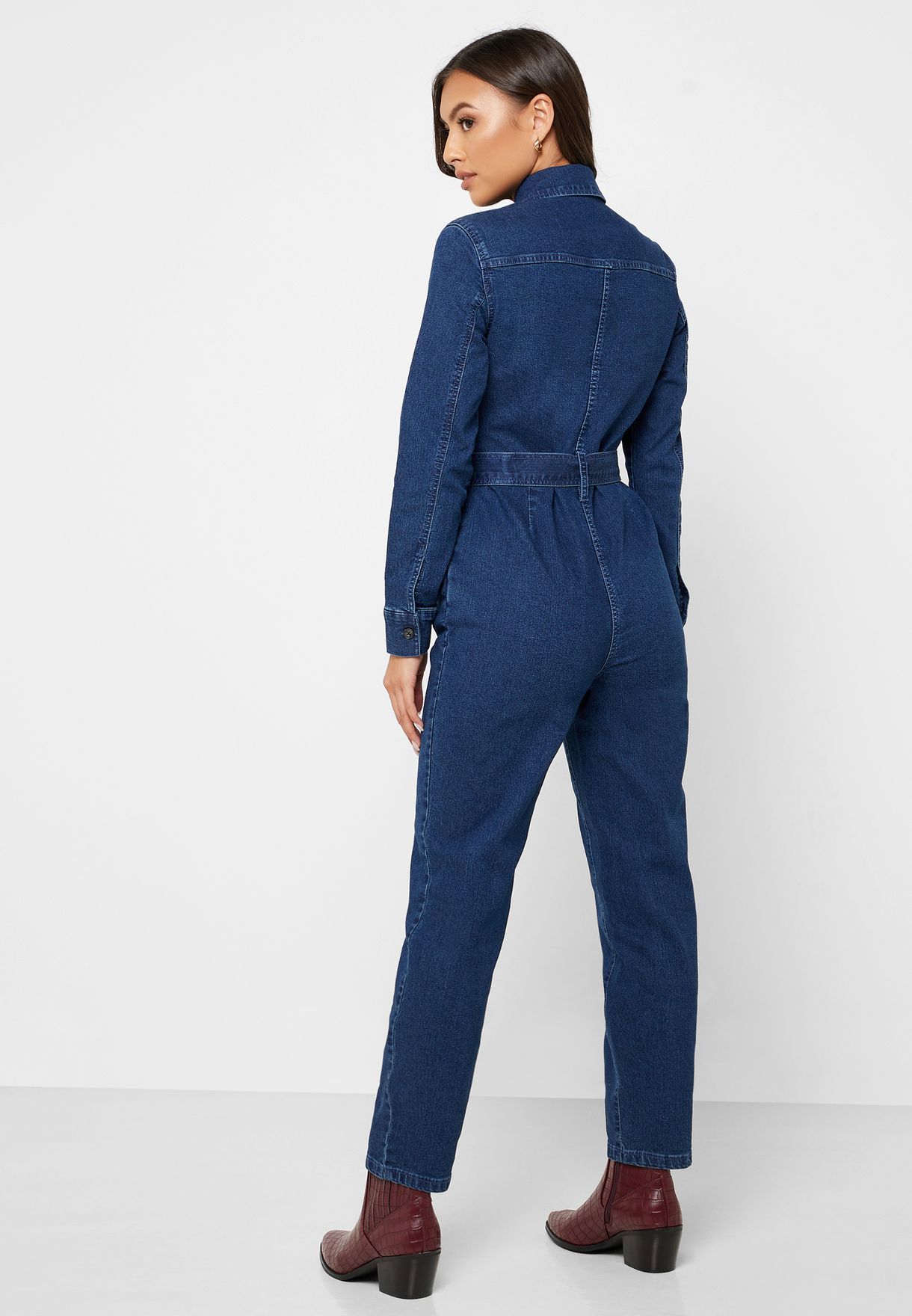 dorothy perkins denim boiler suit