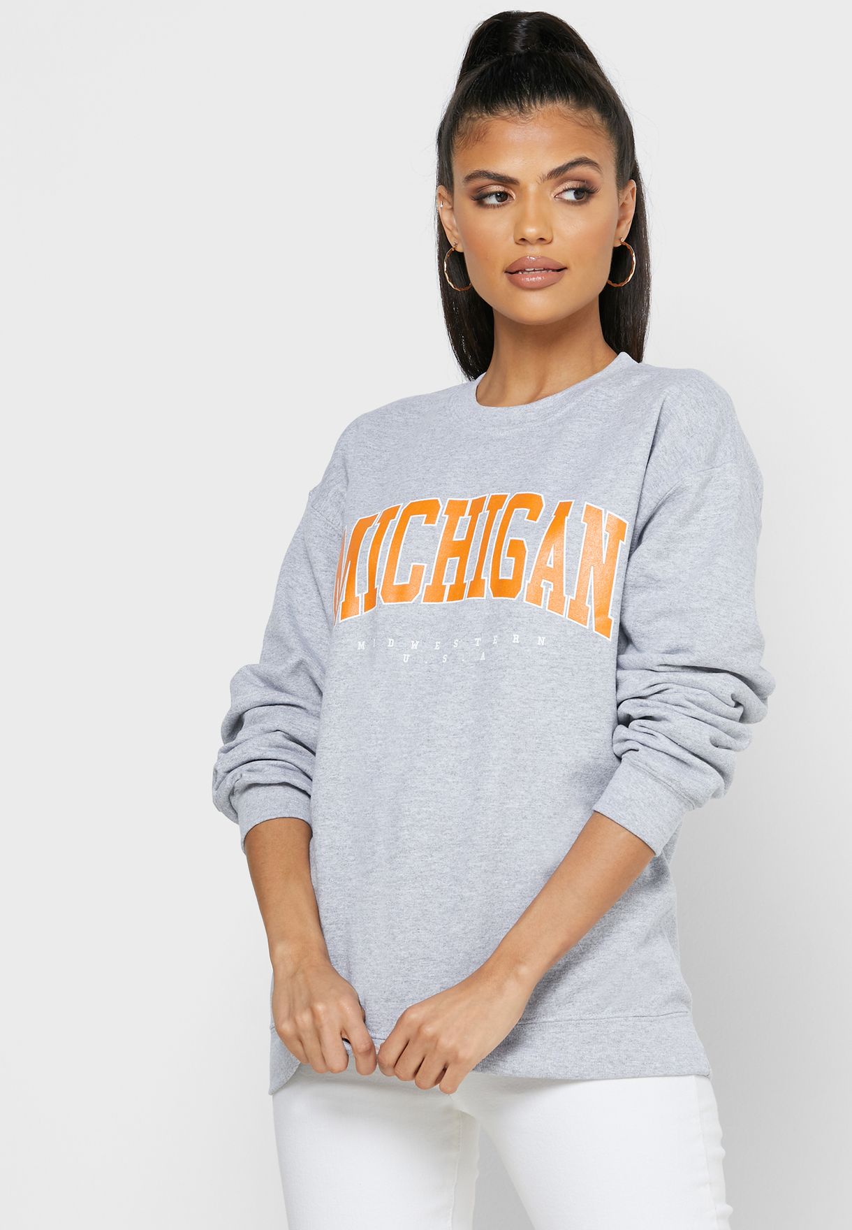 womens slogan sweater