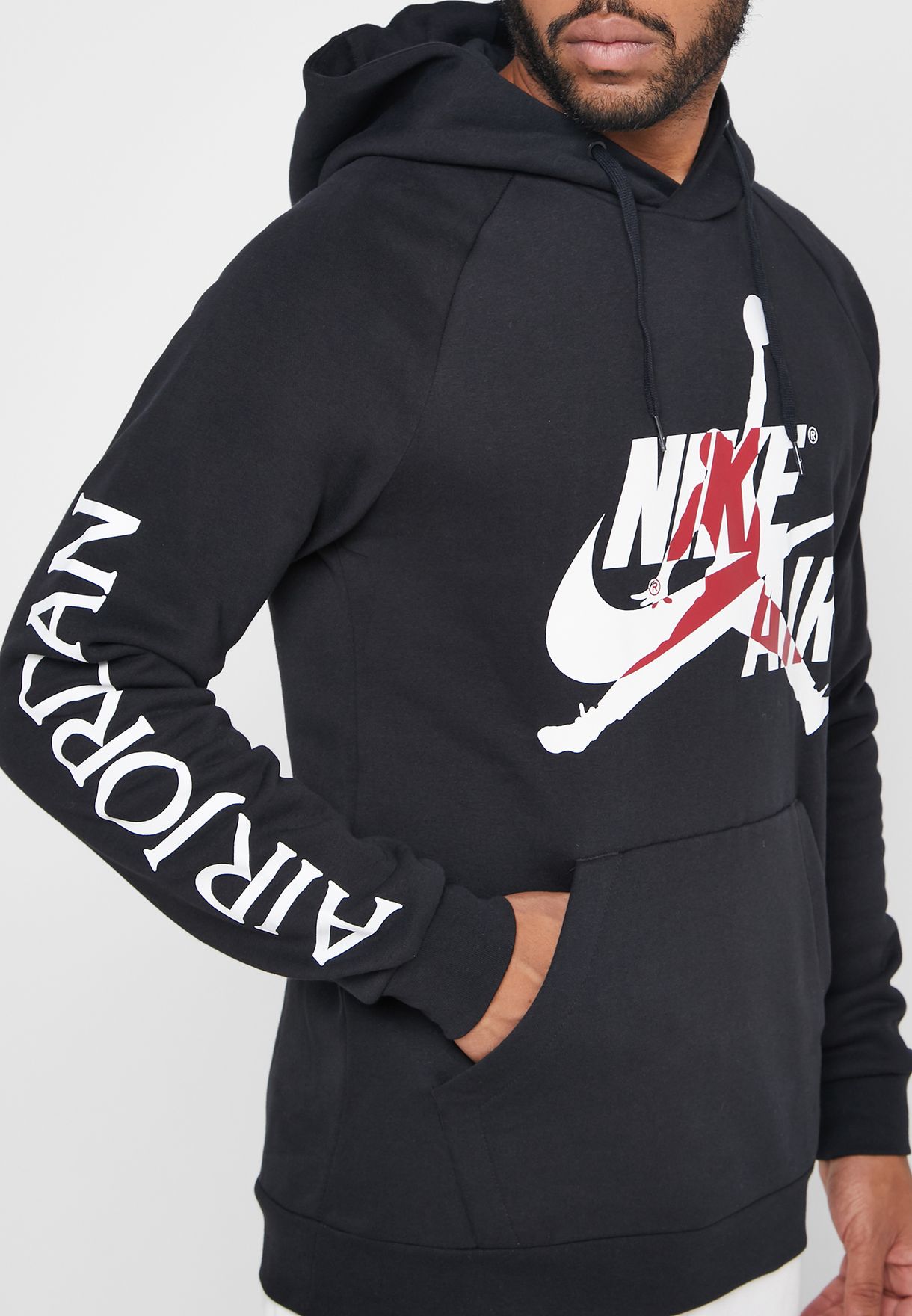 jordan crop top hoodie