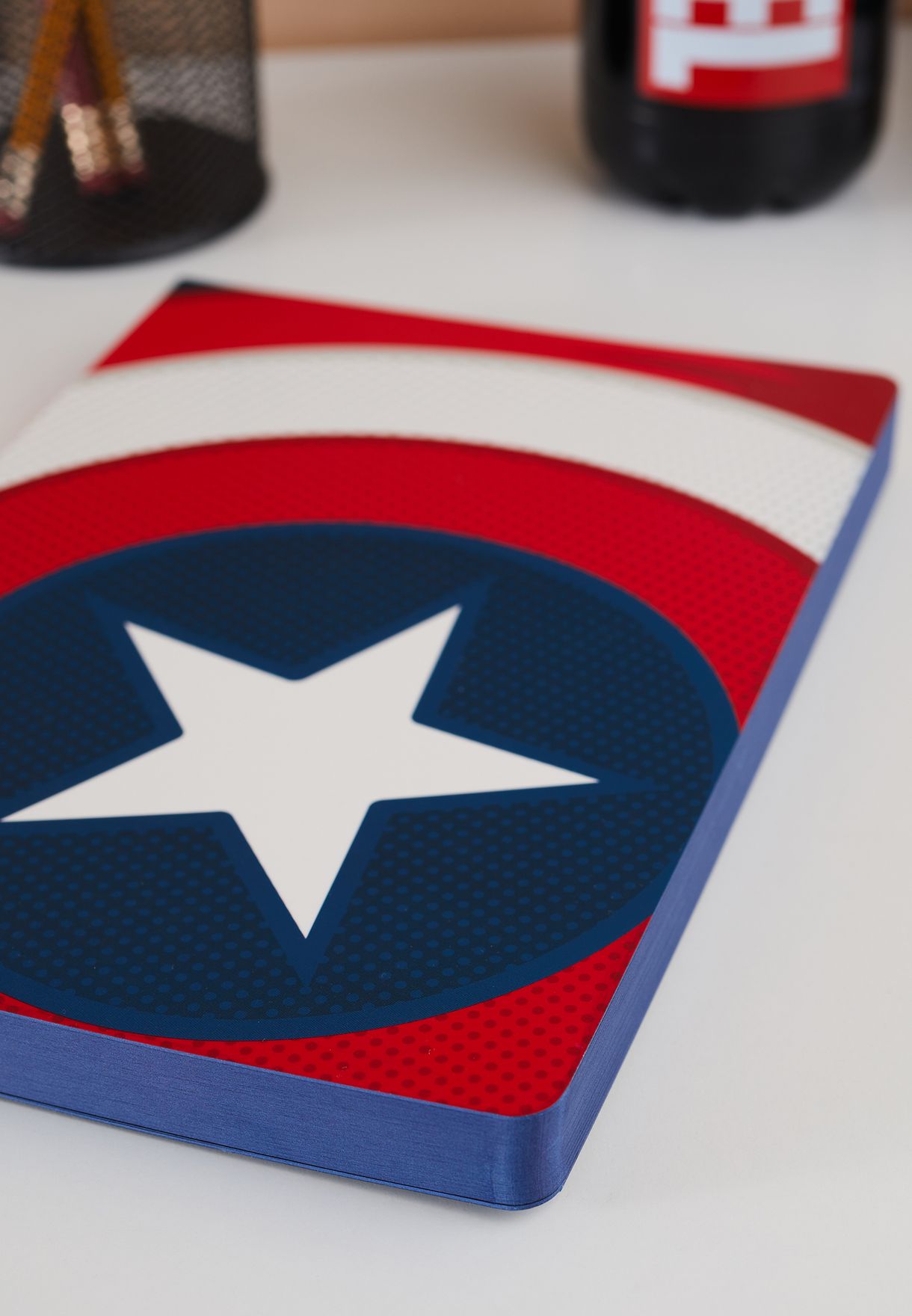 A5 Marvel Captain America's Shield Flex Notebook