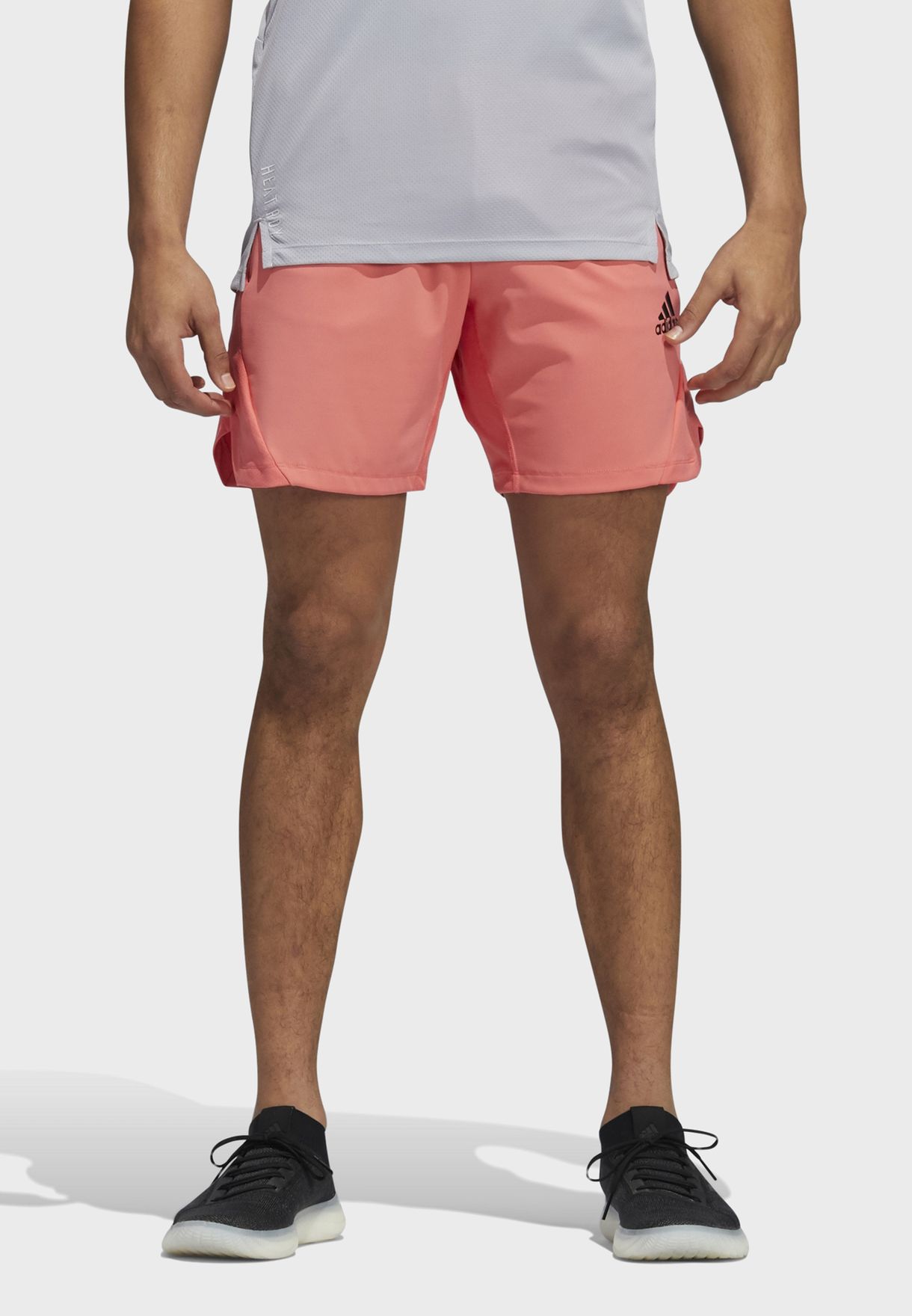 Buy adidas pink Heat Ready Shorts for 