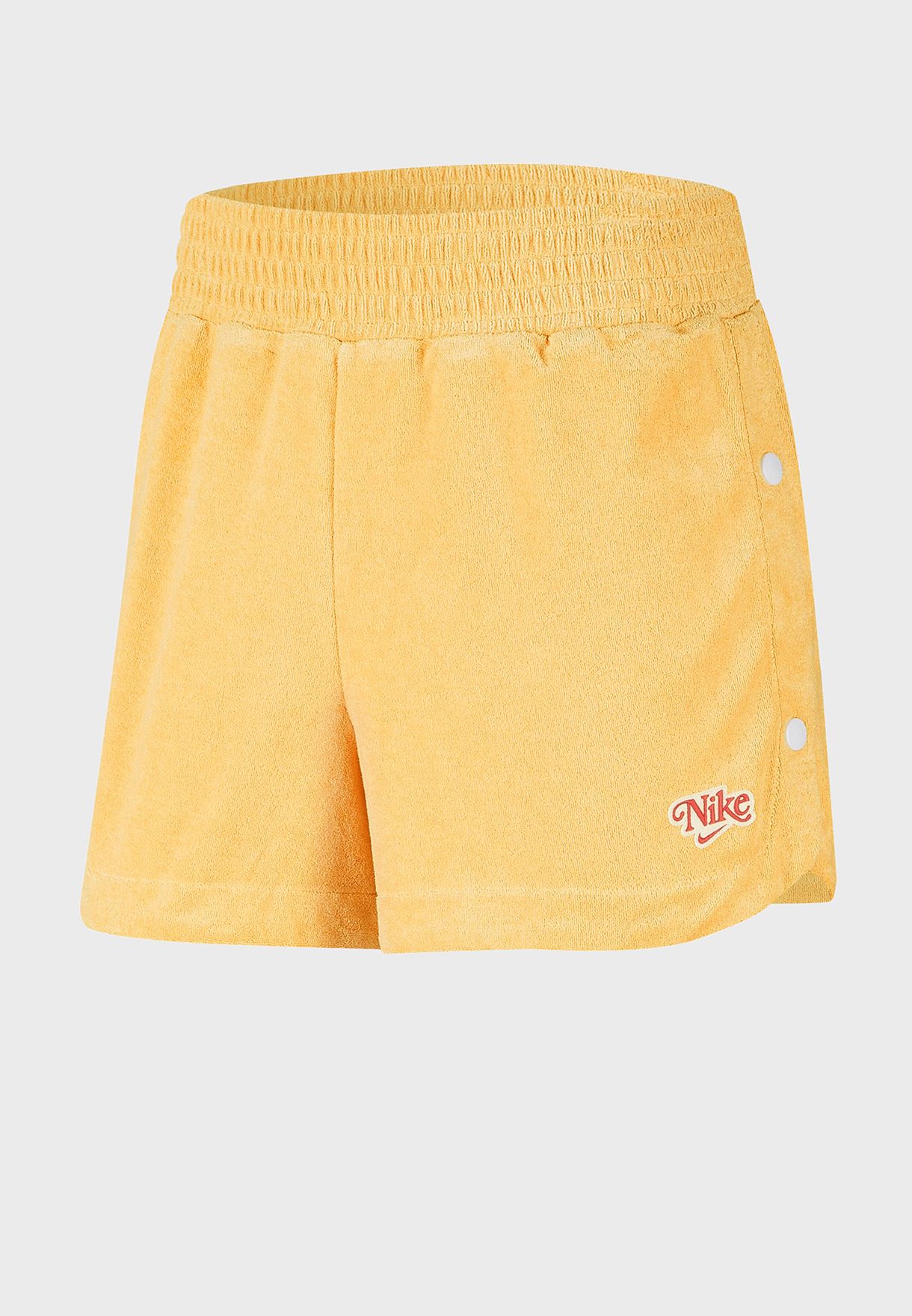 Buy Nike yellow NSW Retro Femme Shorts 