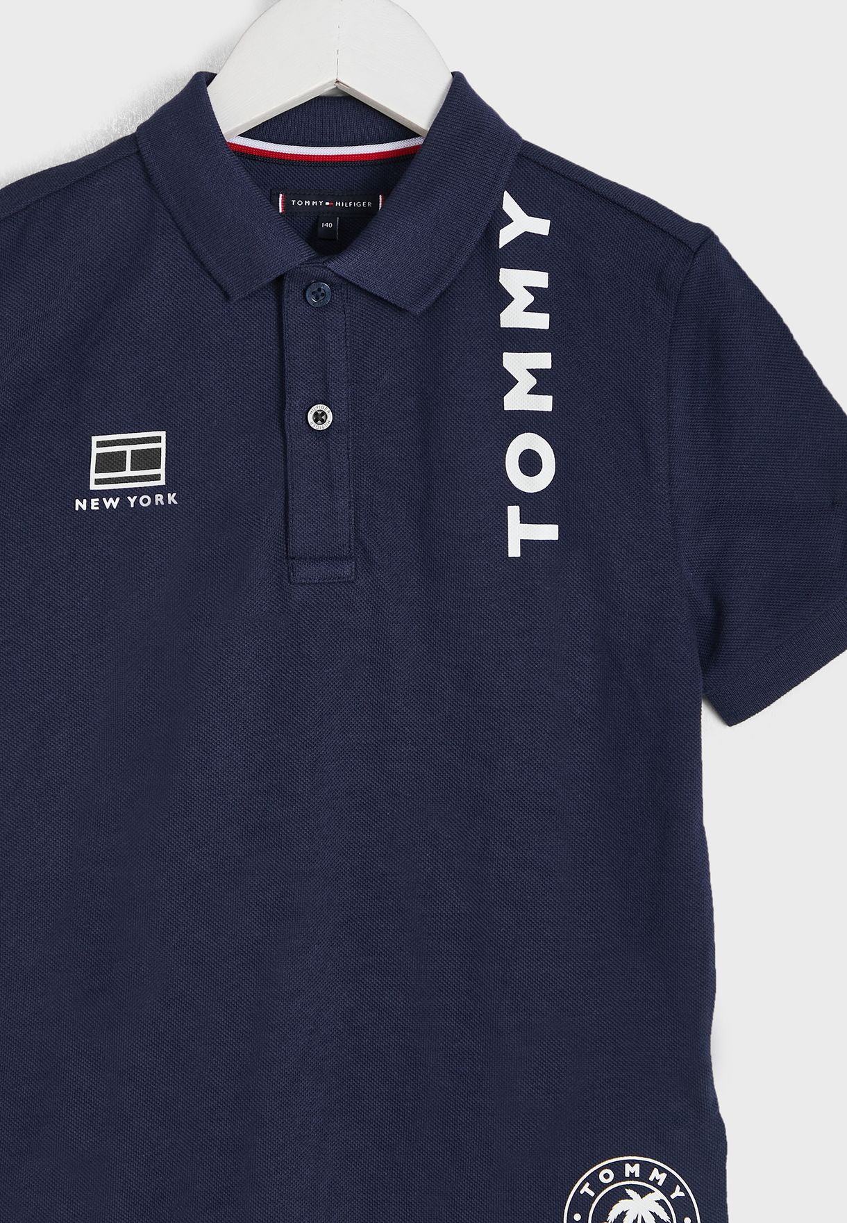 Kids Placement Print Polo