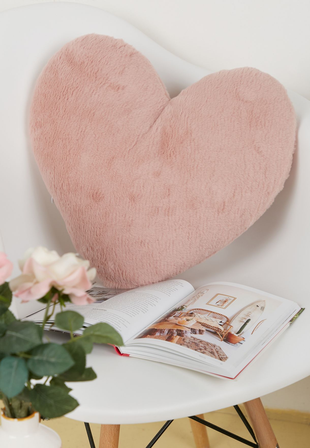 Heart Shaped Cushion With Insert