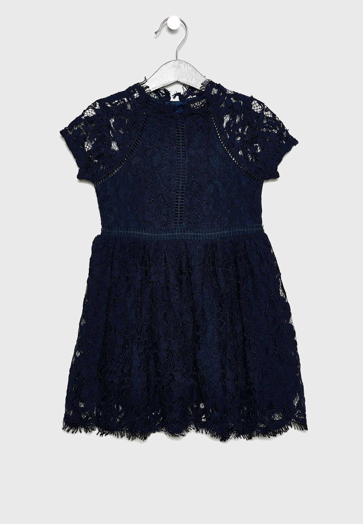 bardot junior navy dress