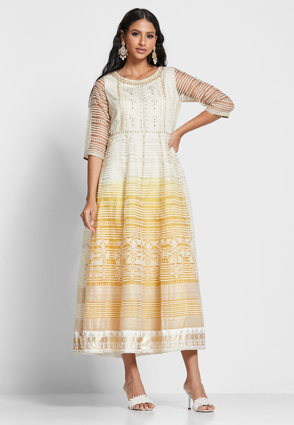 Printed Maxi Dress
