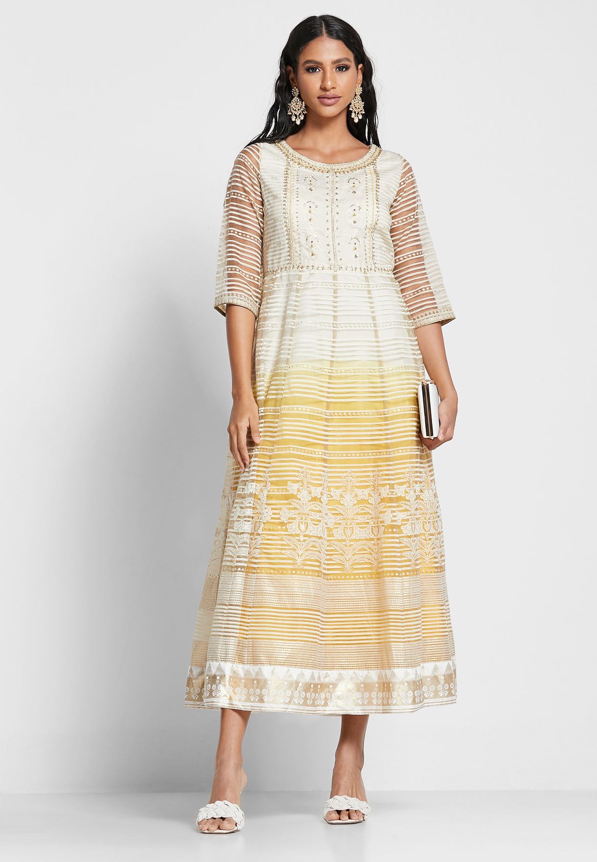 Printed Maxi Dress