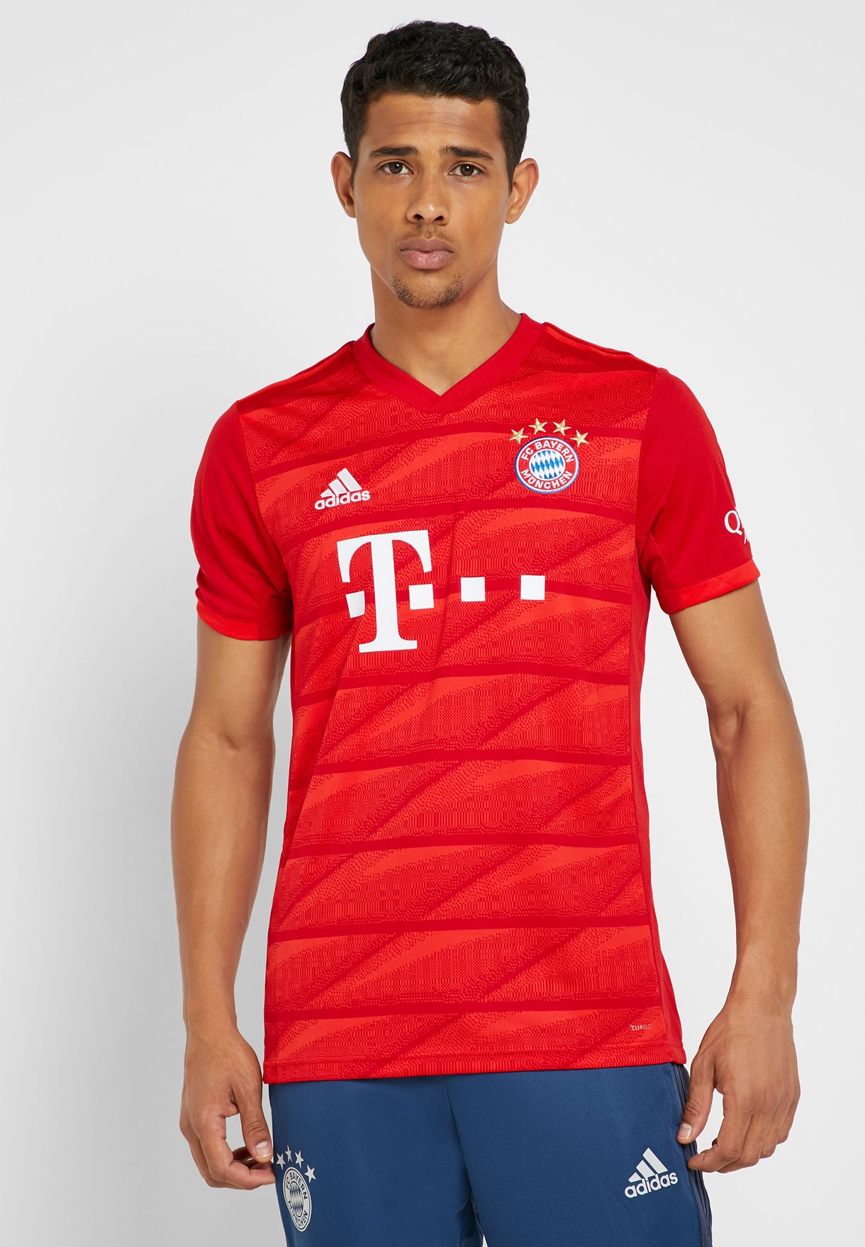 Buy adidas red FC Bayern 19/20 Home 