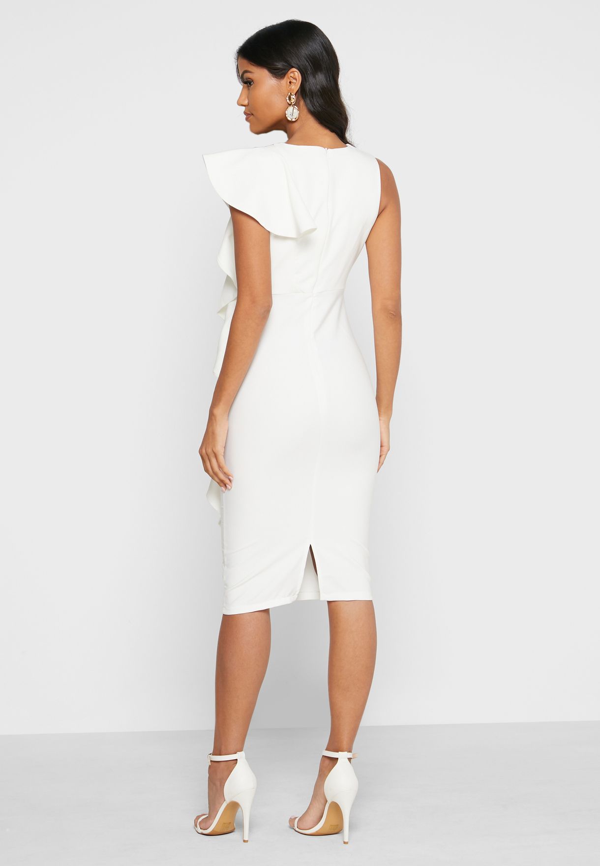 Ruffle Detail Dress