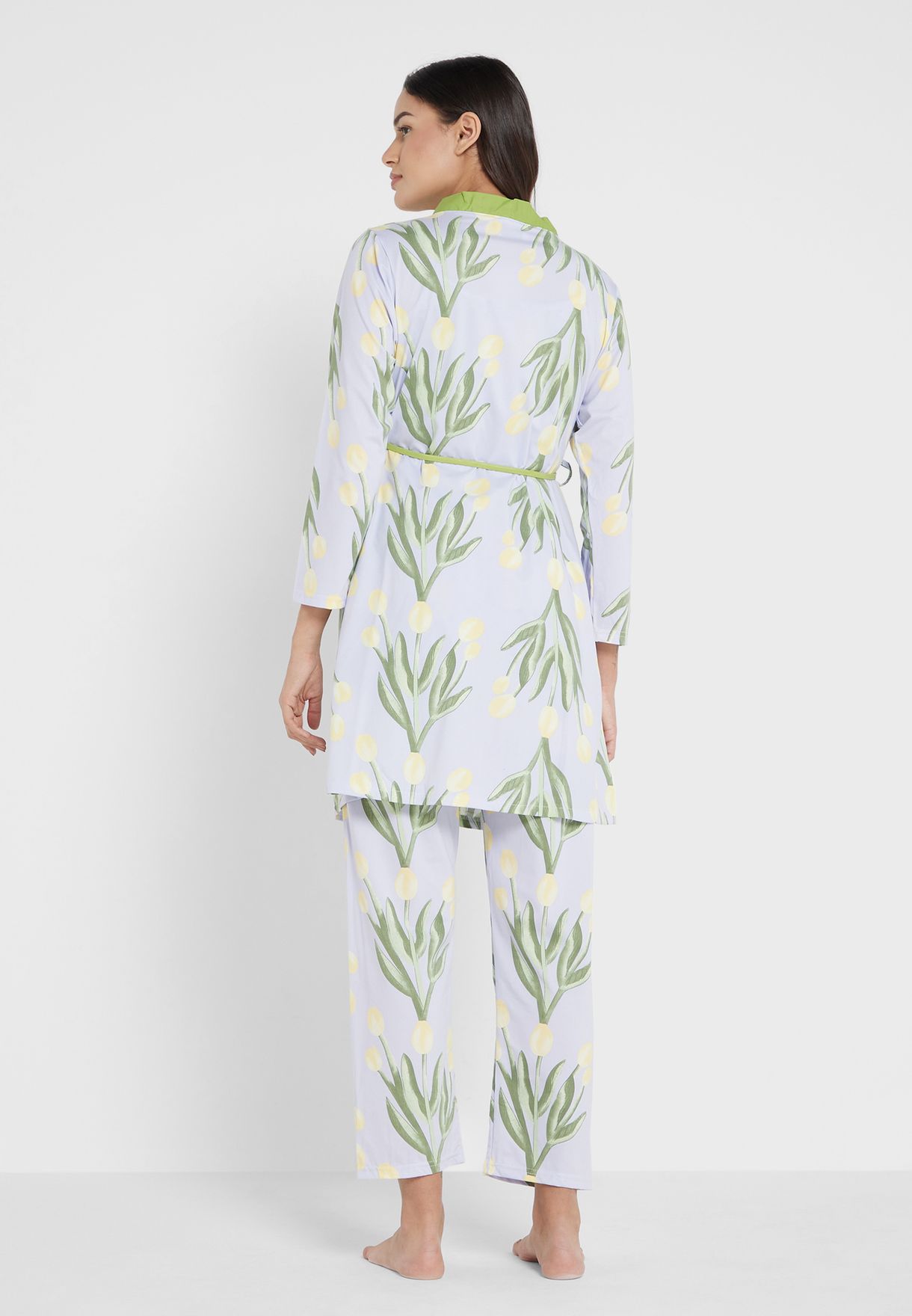 3 Piece Printed Pyjama Set