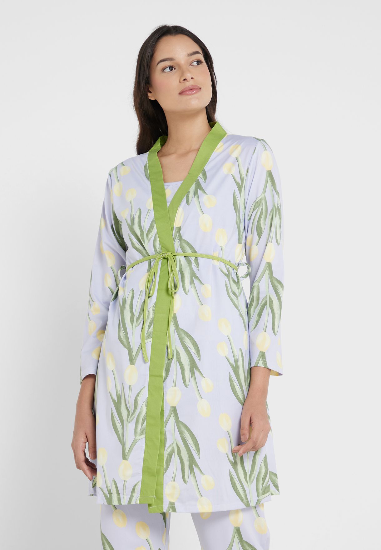 3 Piece Printed Pyjama Set
