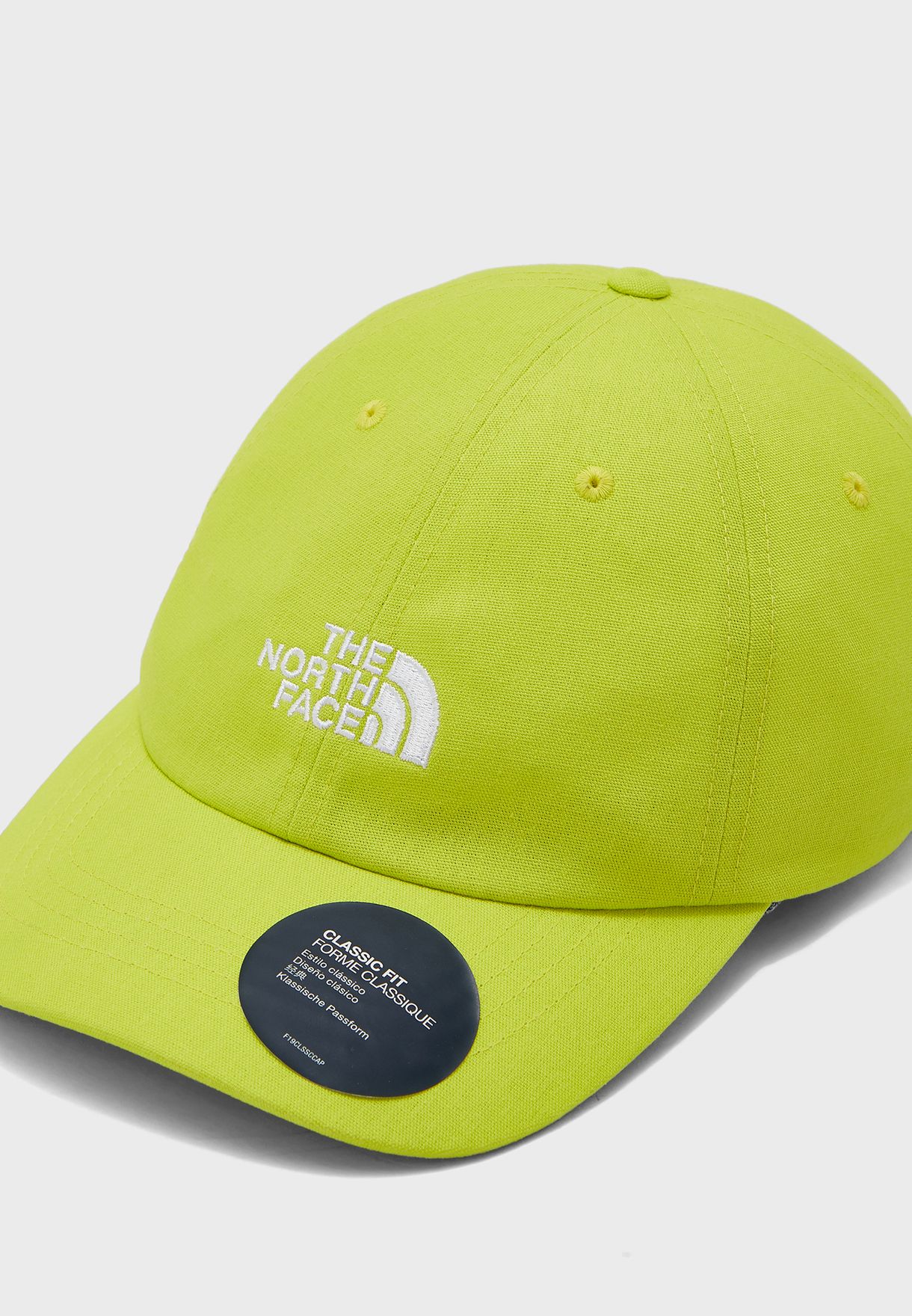 the north face yellow hat