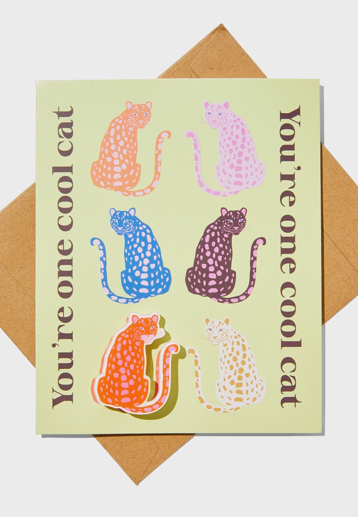 You`Re A Cool Cat Card