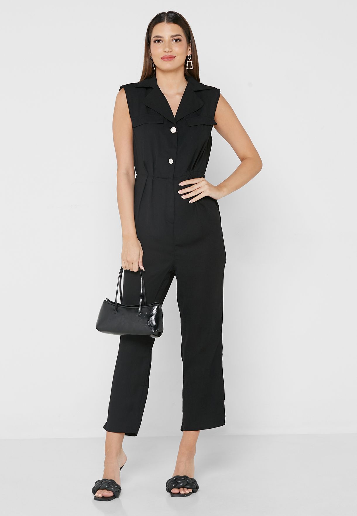 Solid Jumpsuit