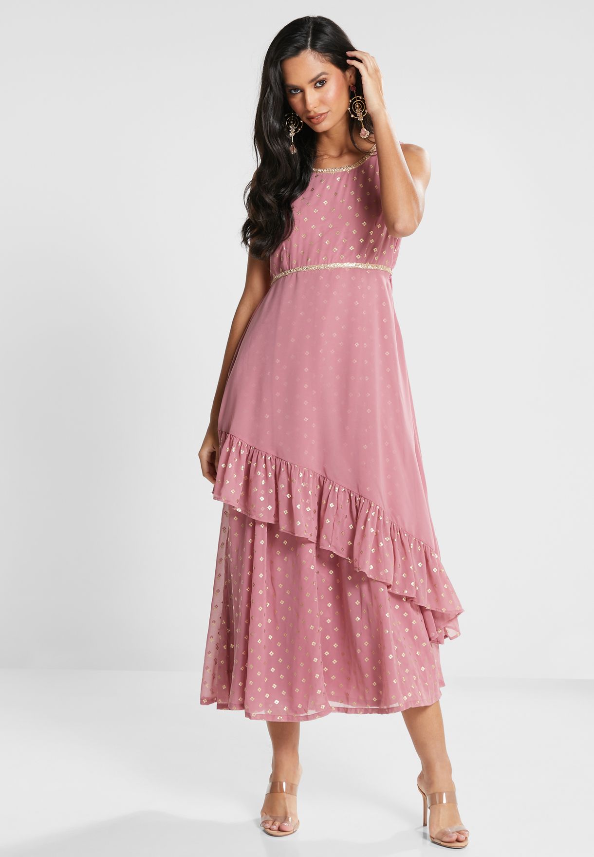 indya pink dress