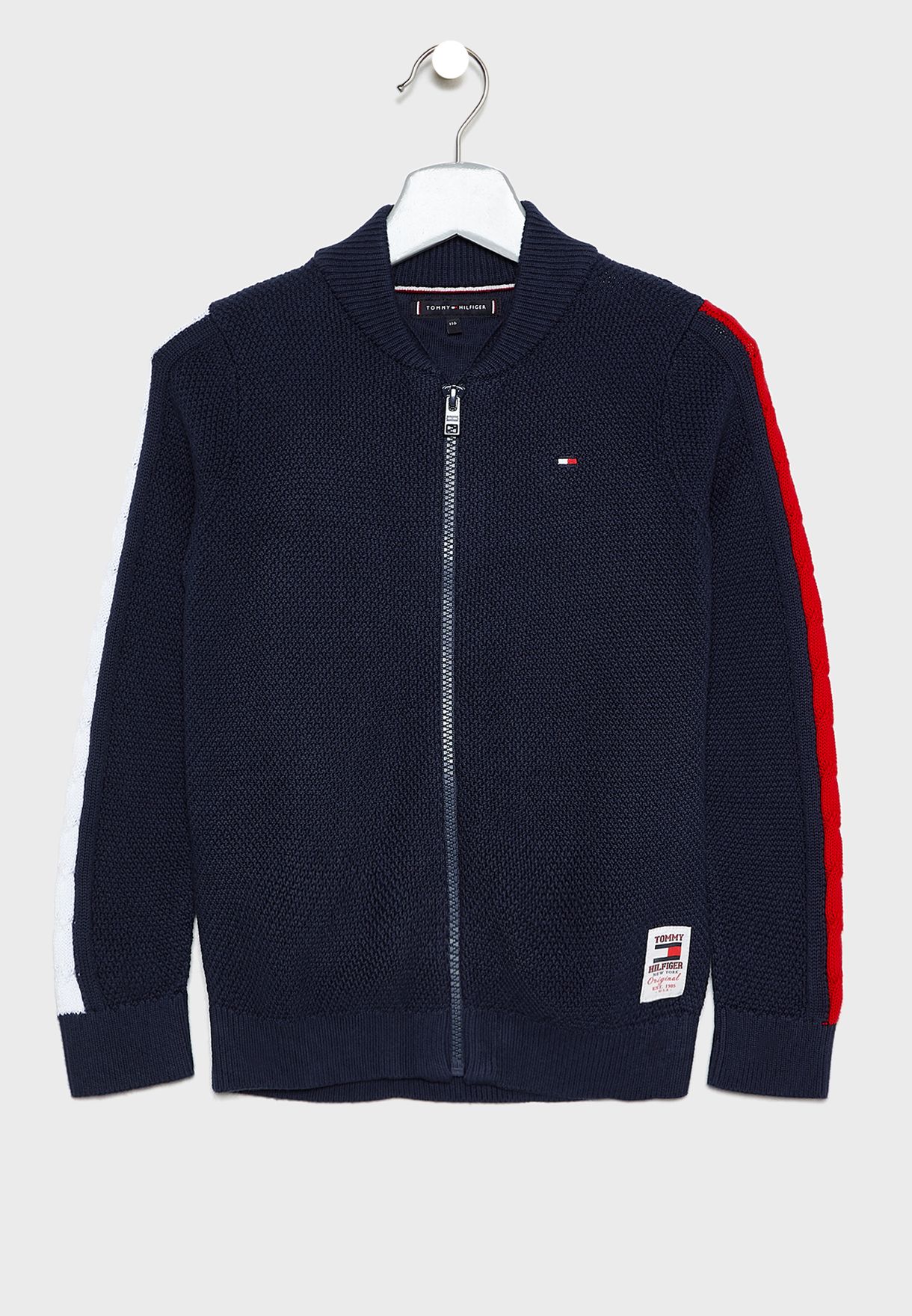 tommy hilfiger tape jacket