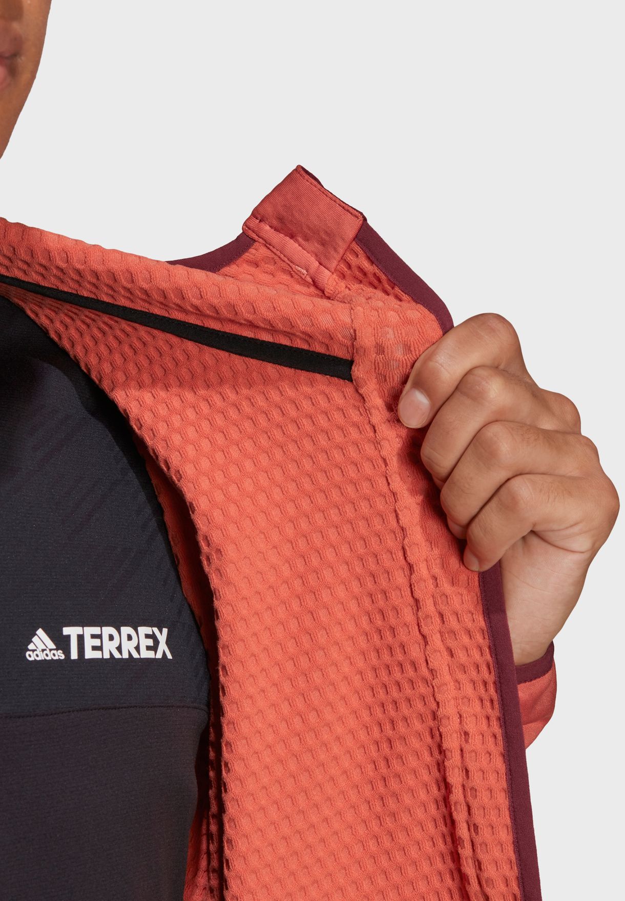 Terrex Tech Flooce Light Hooded Hiking Jacket