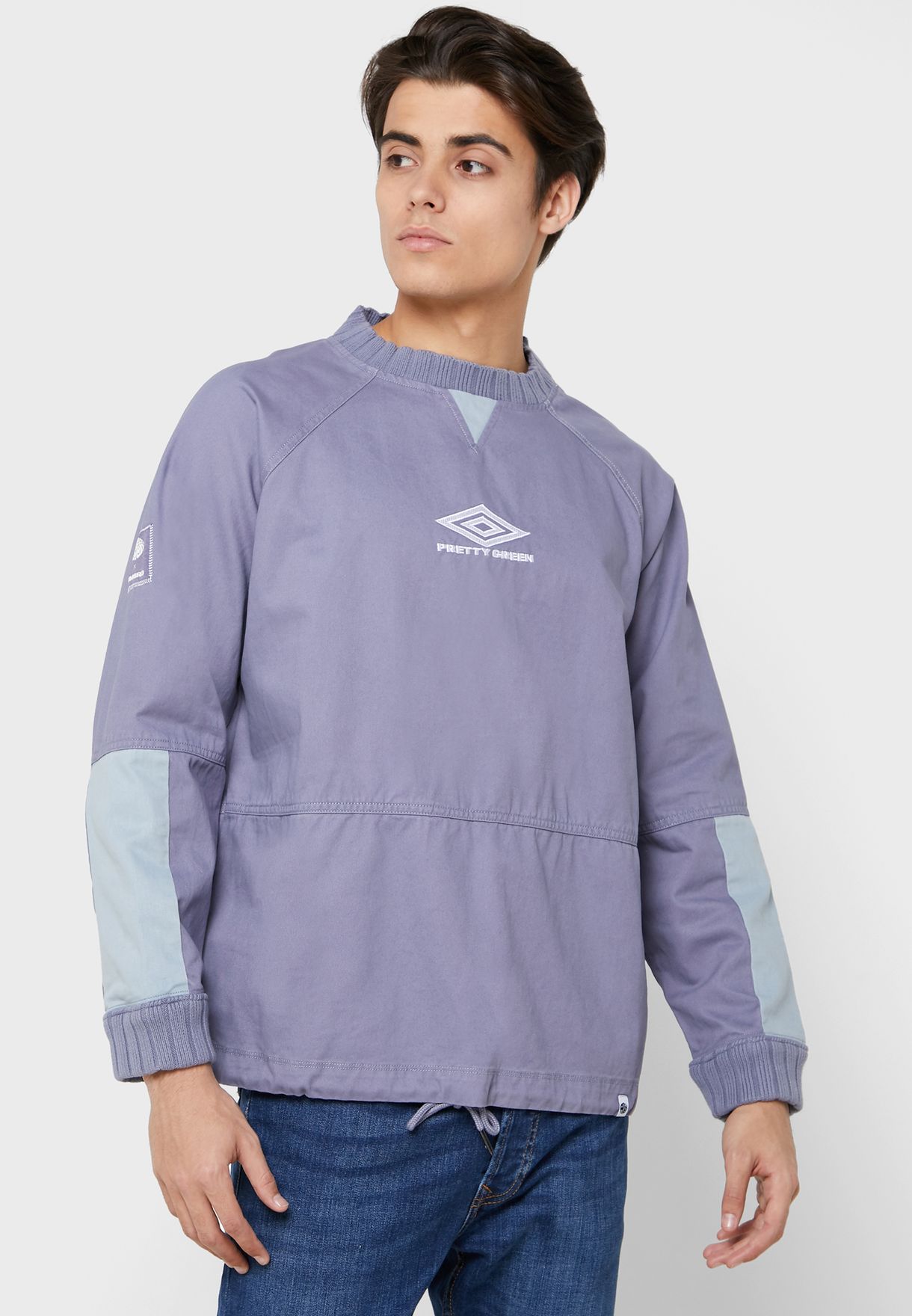 green umbro sweatshirt