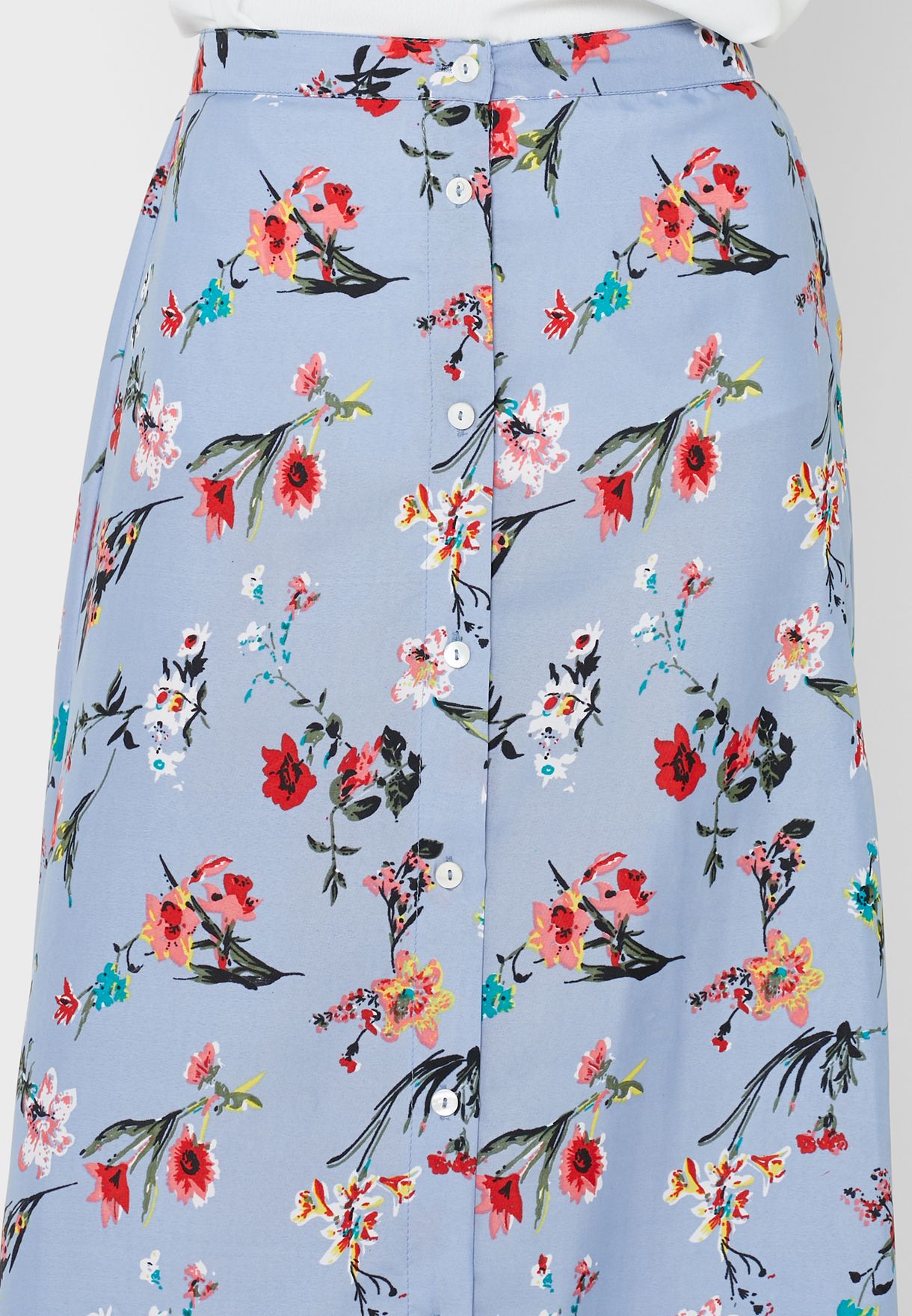 Button- Down Skirt