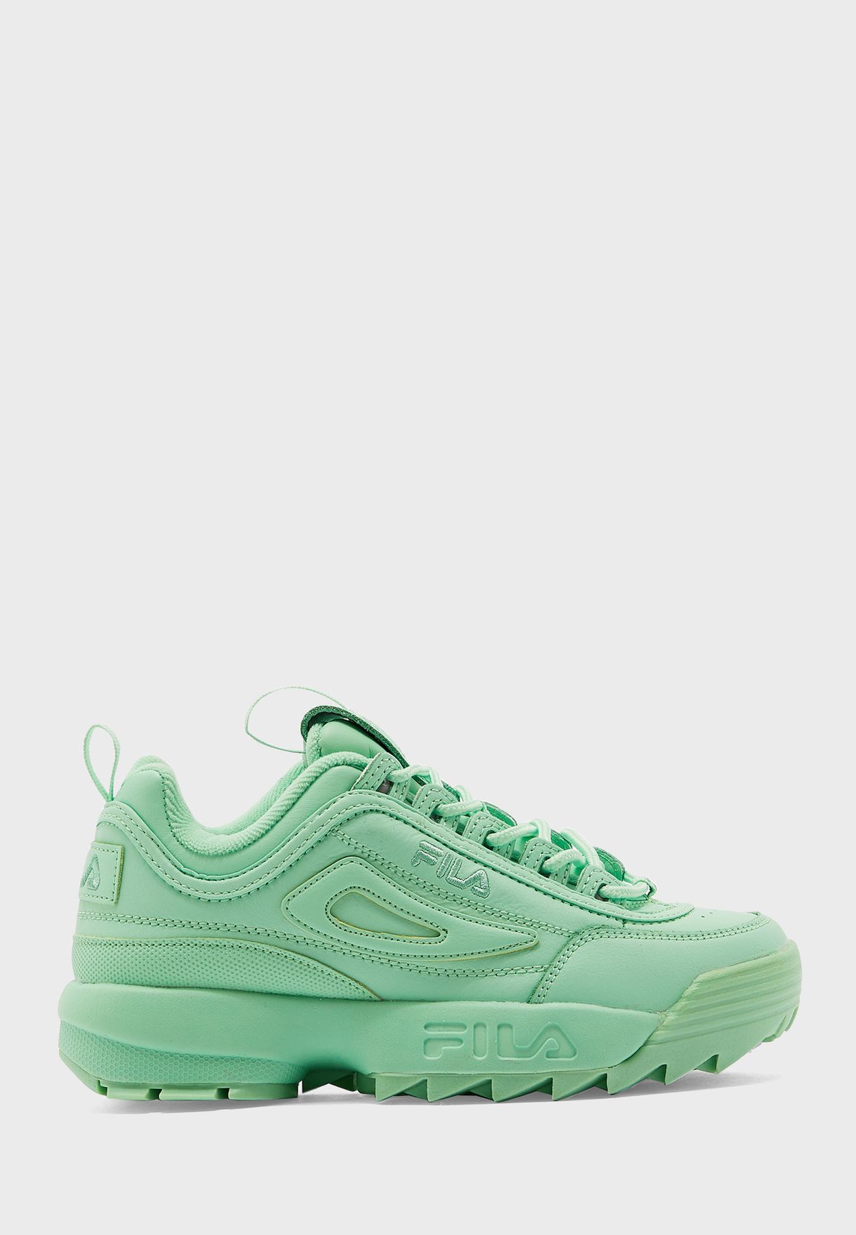 fila disruptor ii premium green