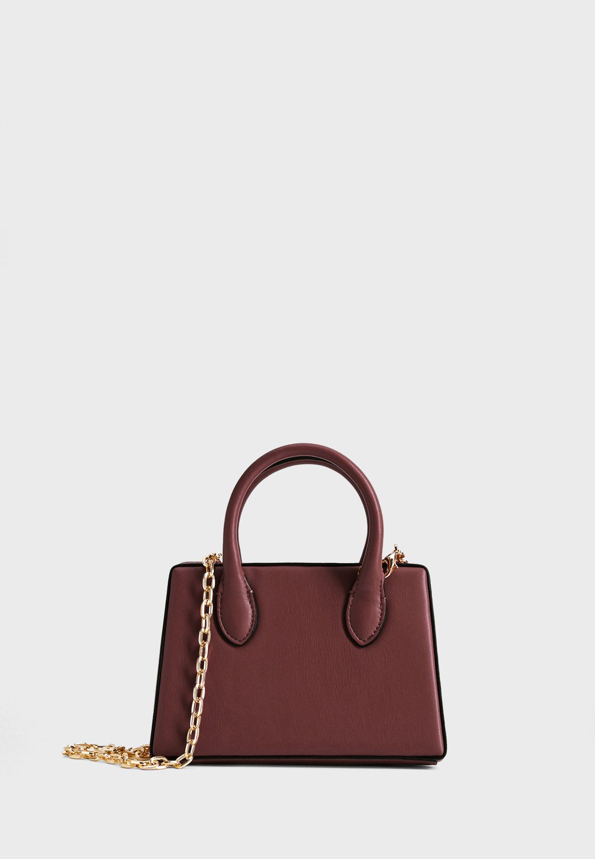 mango burgundy bag