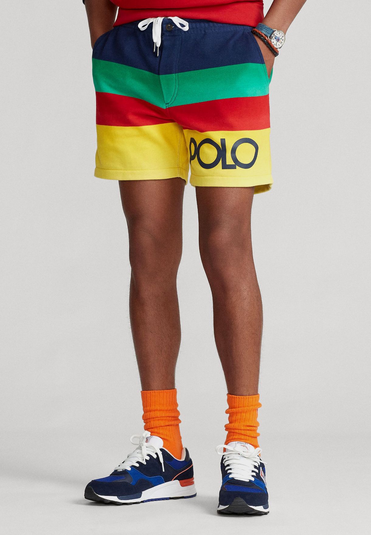 Buy Polo Ralph Lauren multicolor Color Block Shorts for Men in Muscat,  Salalah