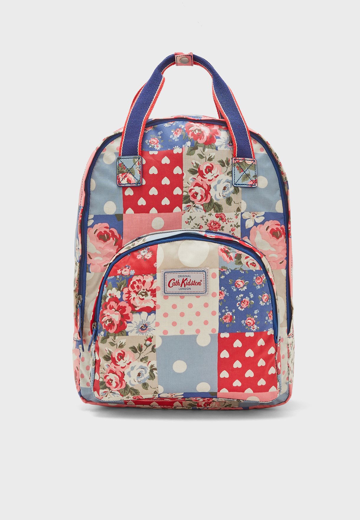 Cath Kidston blue Patchwork Backpack 