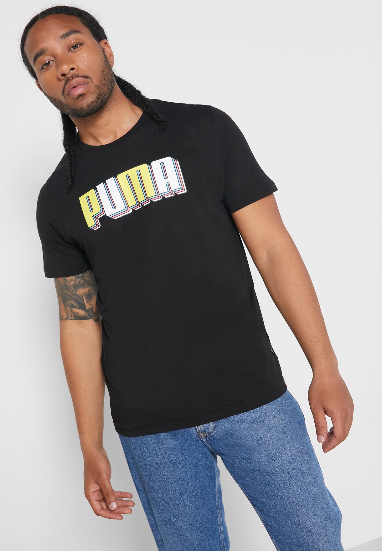 puma celebration graphic tee