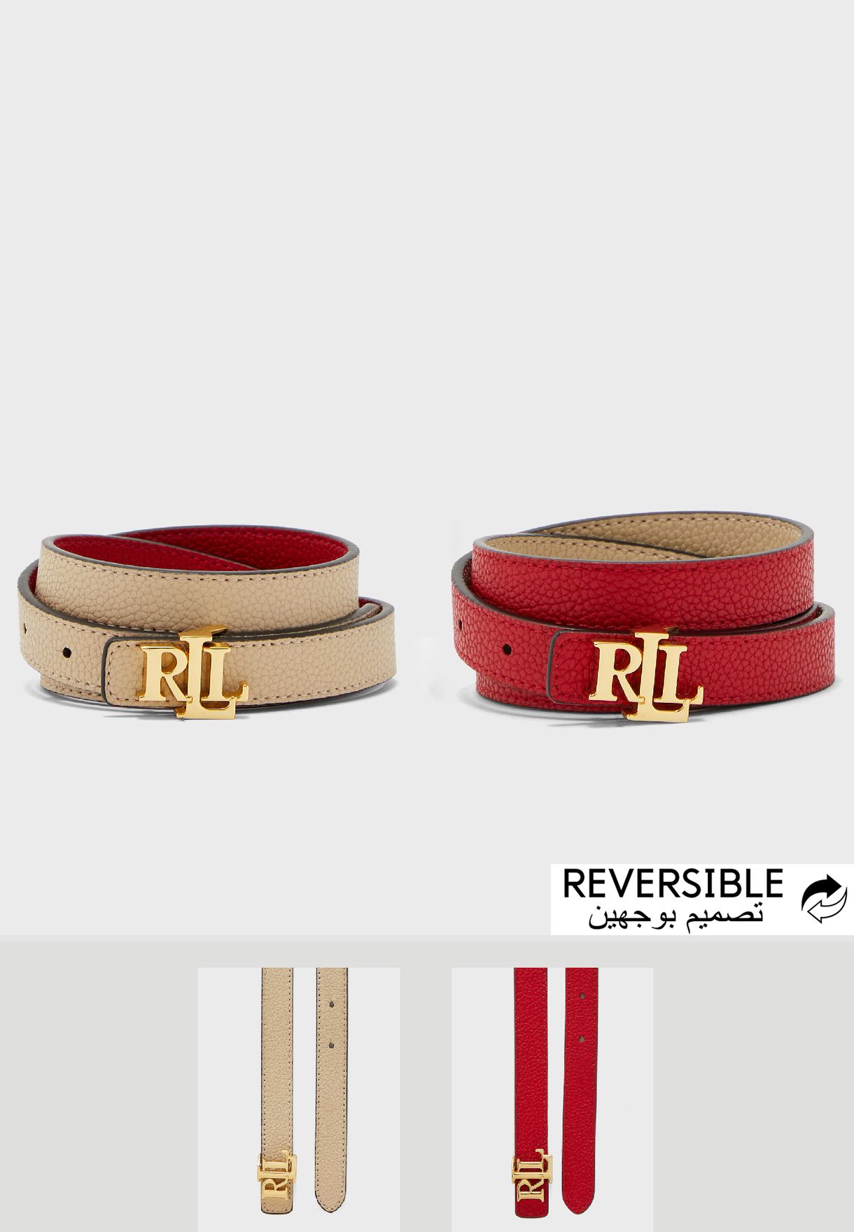 ralph lauren reversible belt women's
