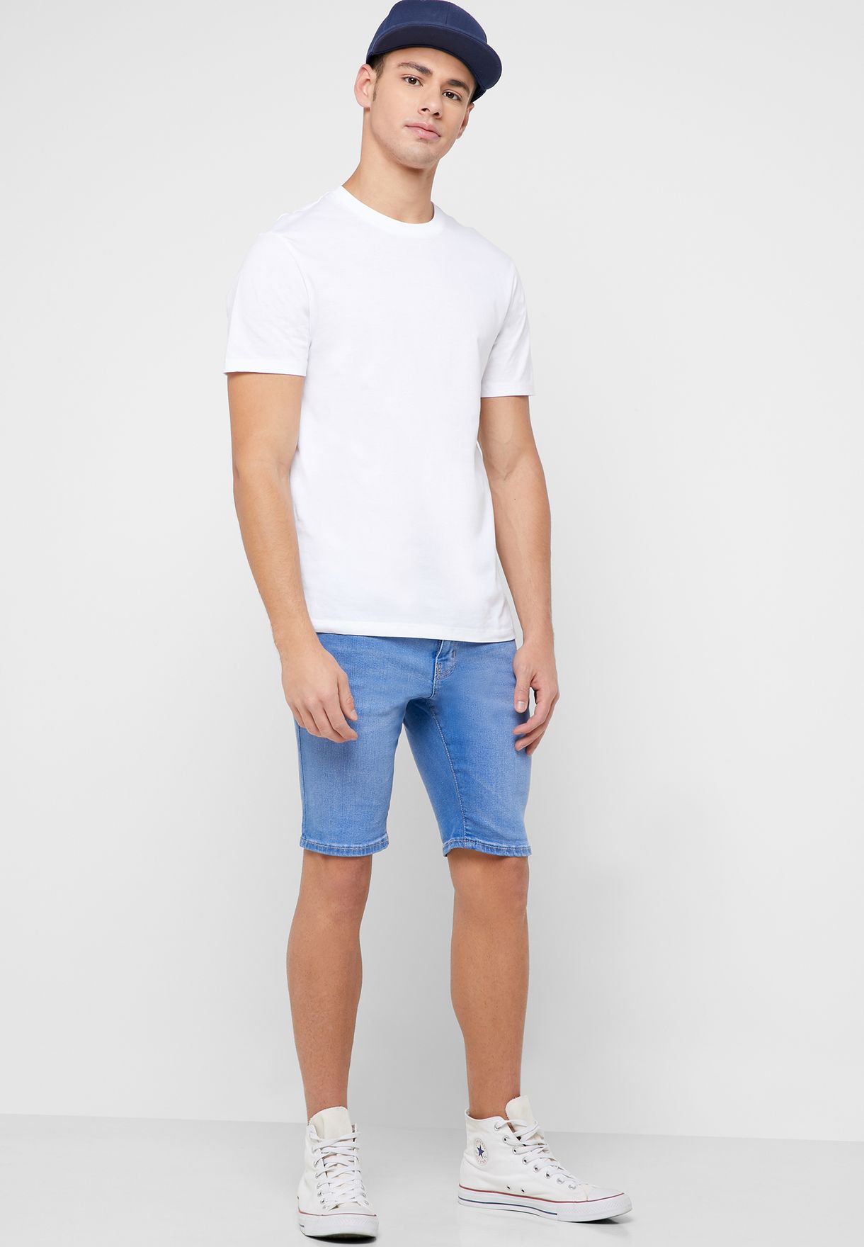 new look mens denim shorts