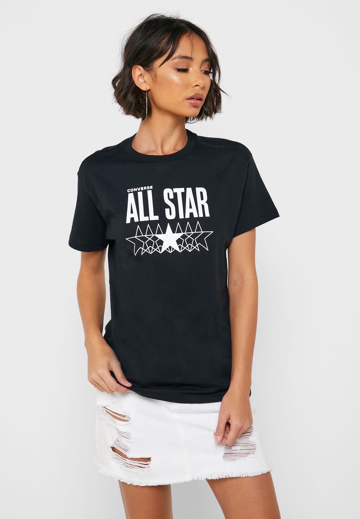 converse all star t shirt women's