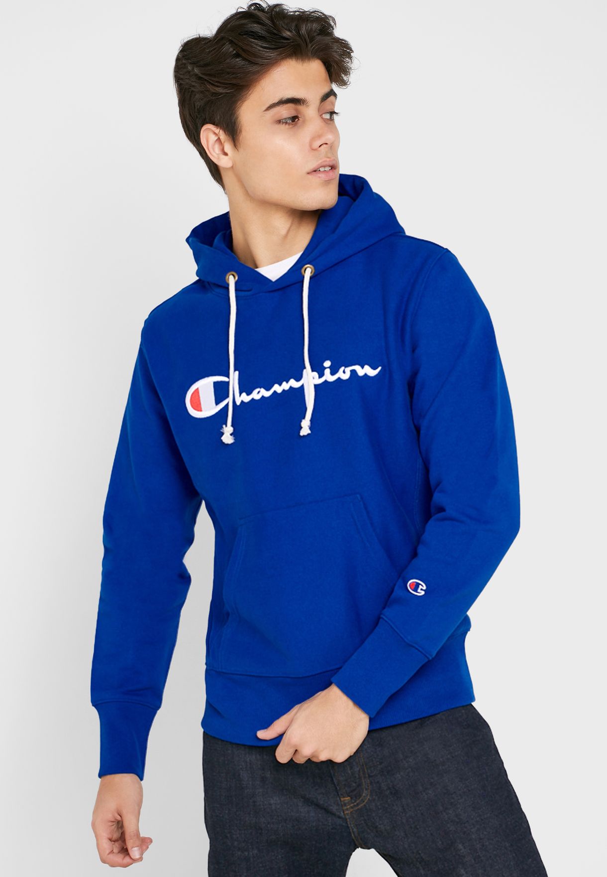hoodie champion blue