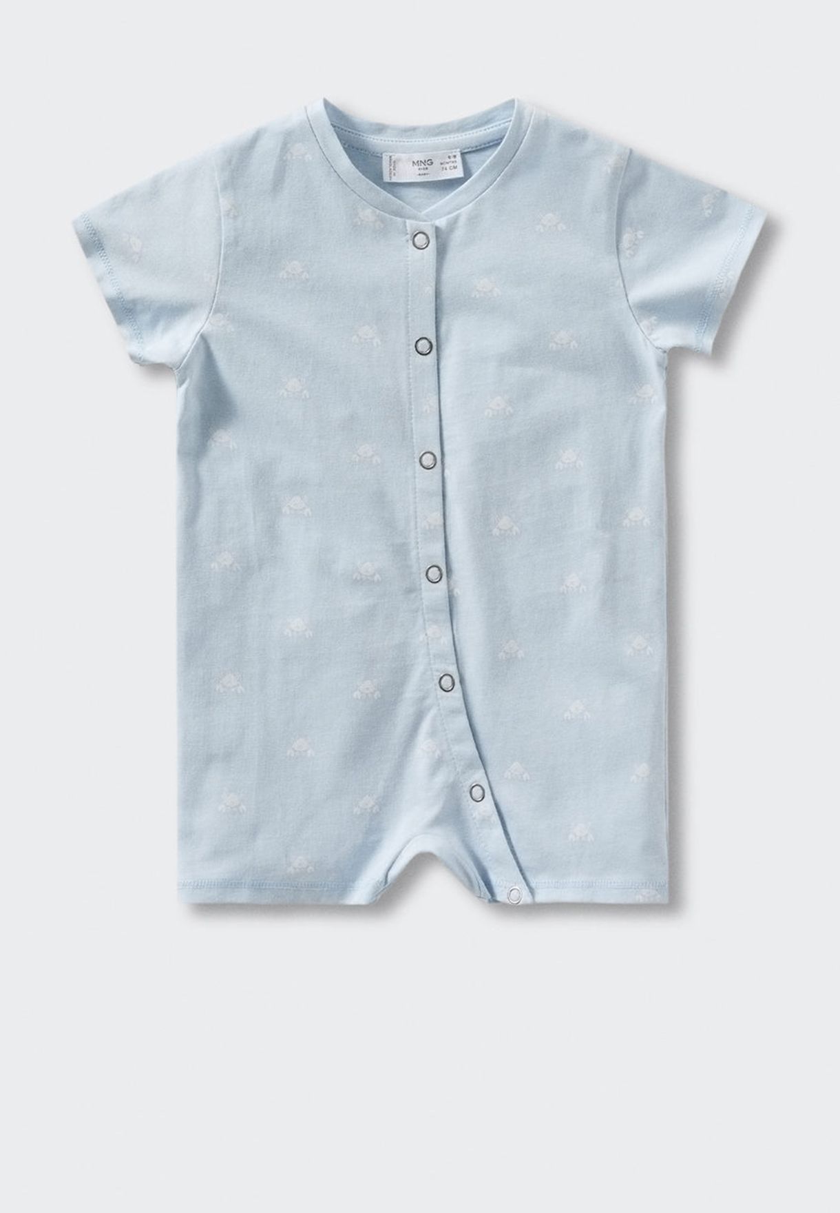 Infant Crab Print Pyjama Set