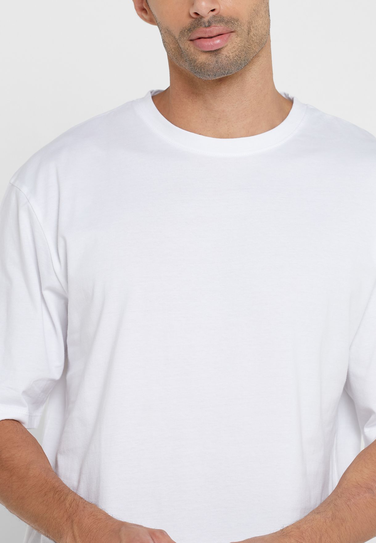 Oversized Manhattan Print Back T-Shirt
