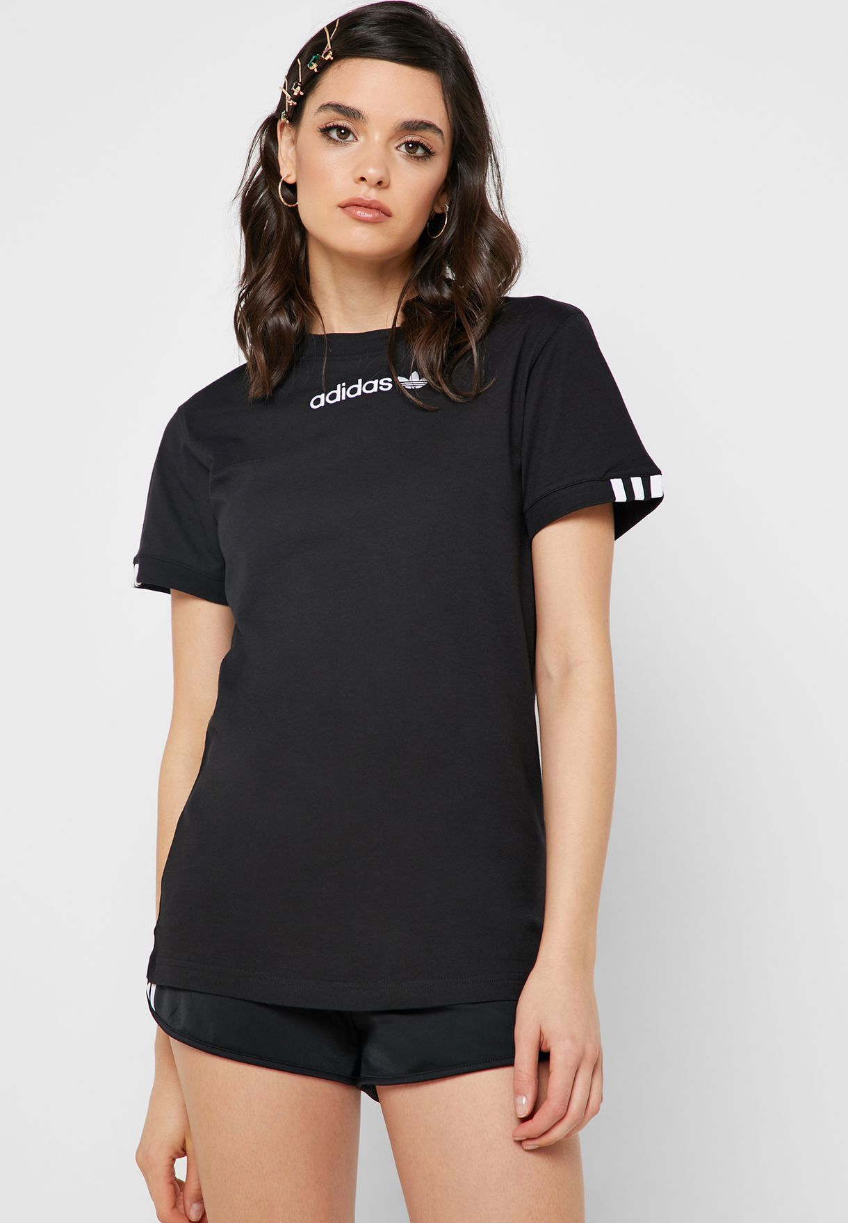 adidas Originals black Coeeze T Shirt 