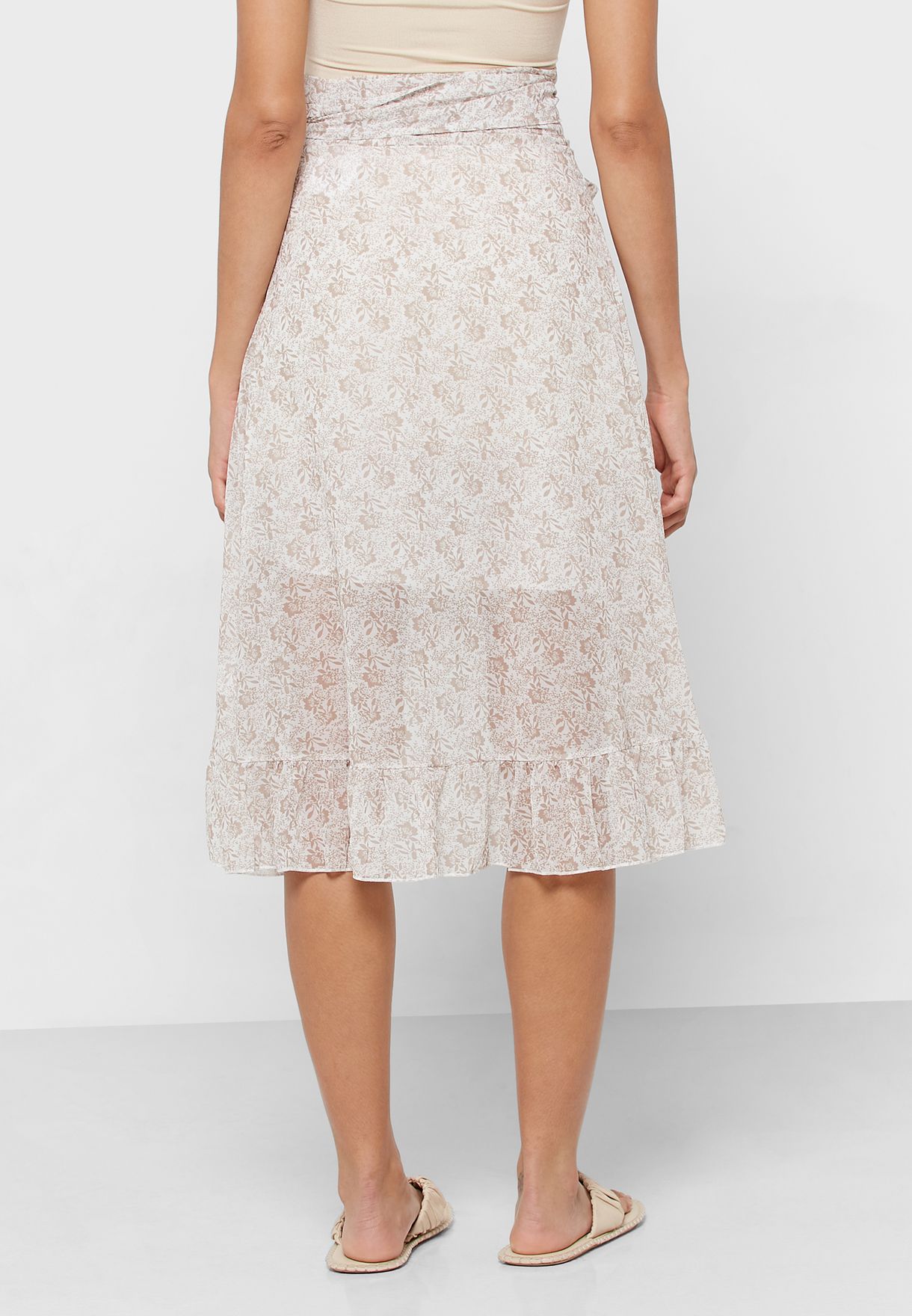 Asymmetrical Hem Skirt