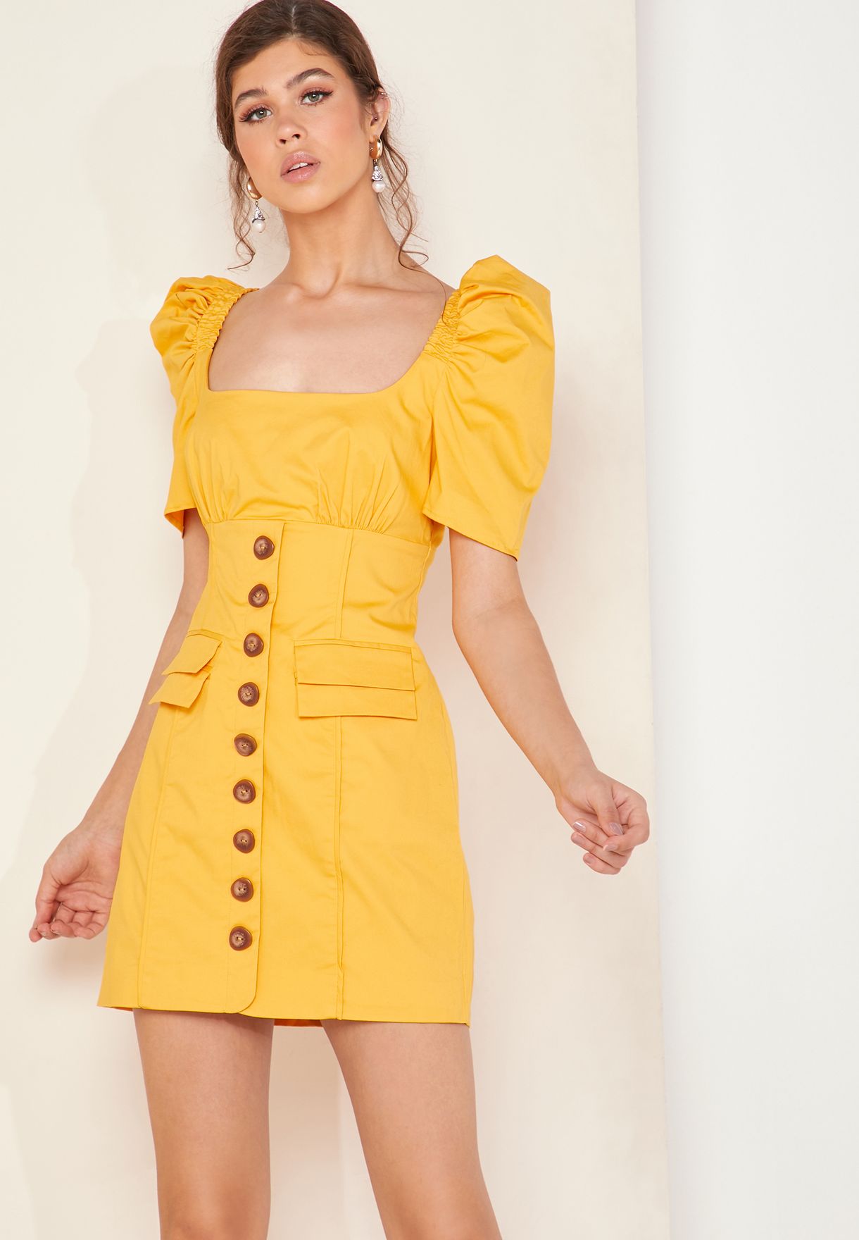 cmeo collective yellow dress