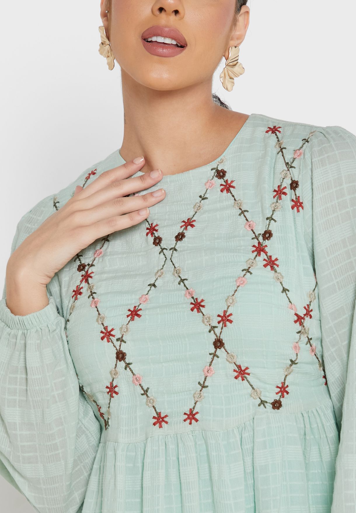 Embroidery Detail Tunic