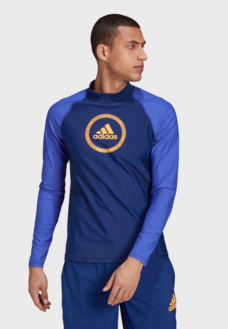 تسوق Logo Rashguard ماركة اديداس لون أزرق في الرياض وجدة Gt5064