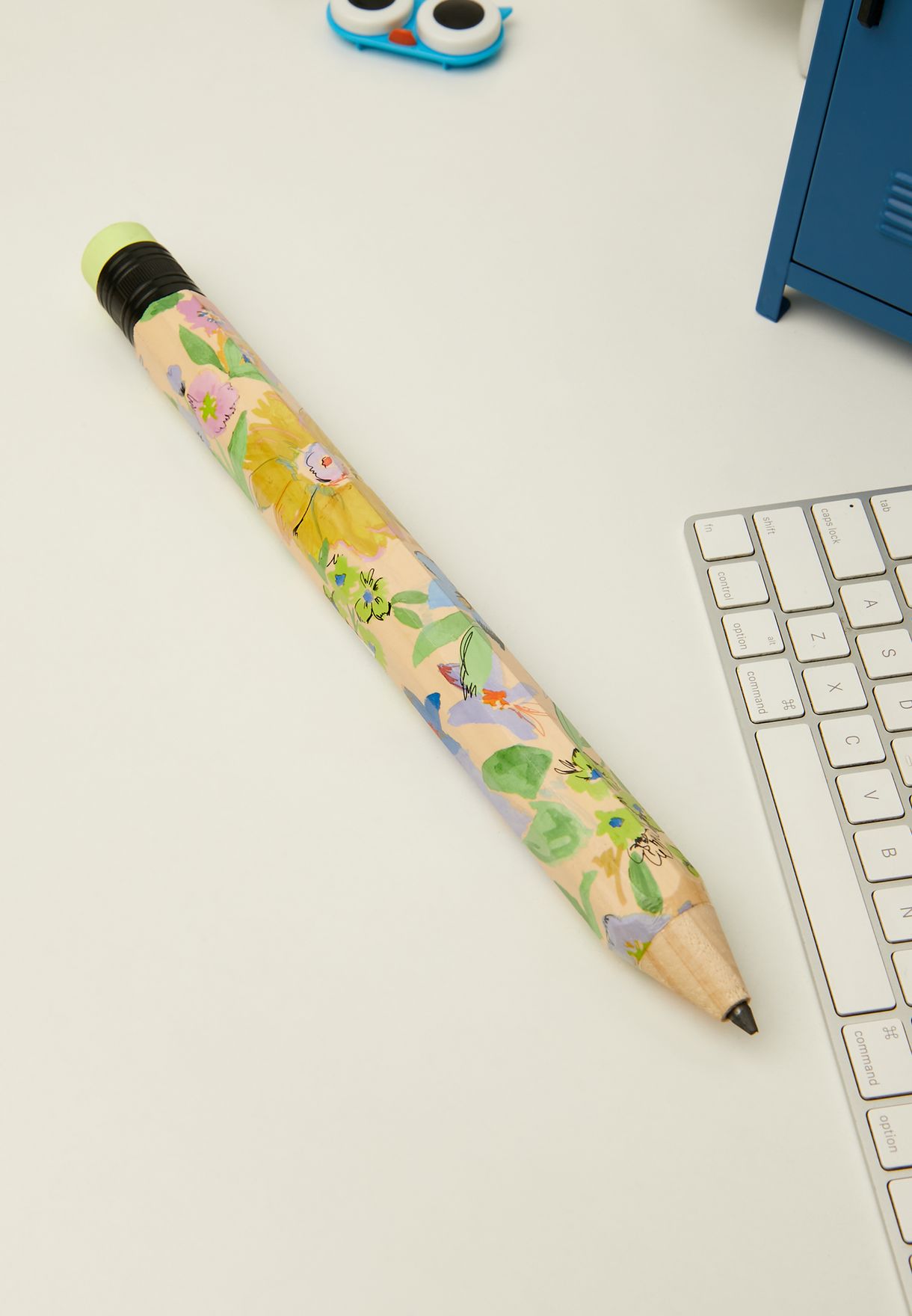 Handcrafted Floral Fashion Giant Pencil